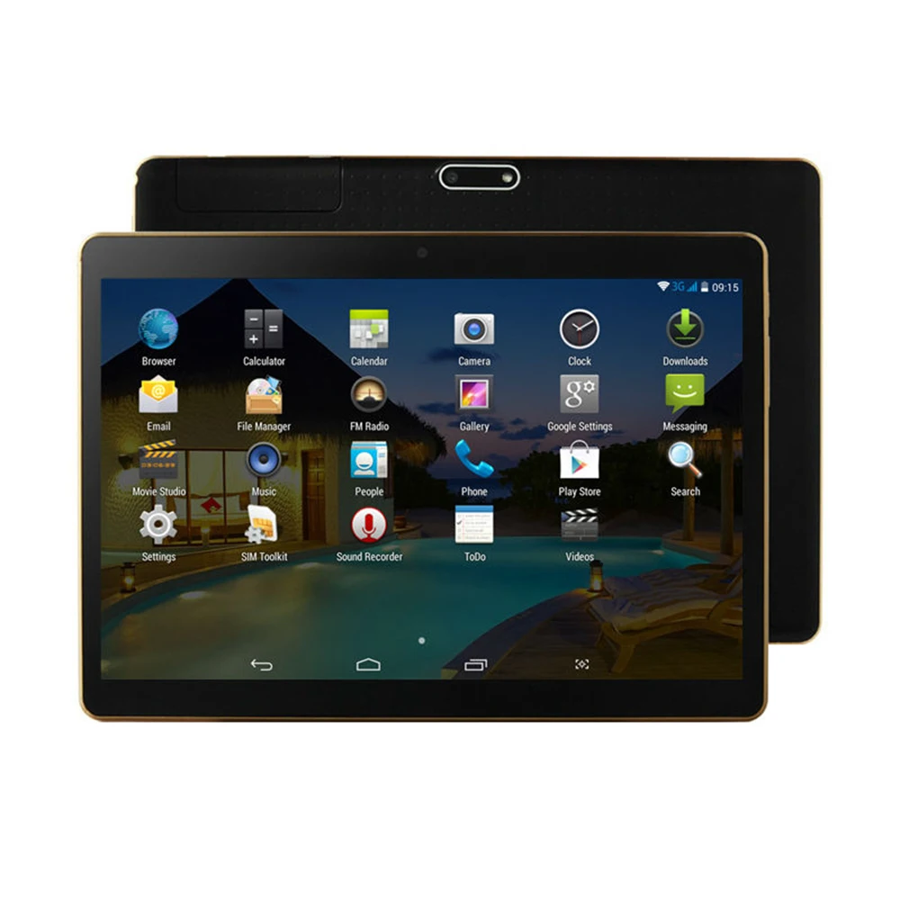 

3G Phone Call tablets 9.6 inch IPS Screen Dual Sim Card Slots android 5.1 2GB RAM +16GB ROM GPS Wifi Kids tablet pc +Gifts