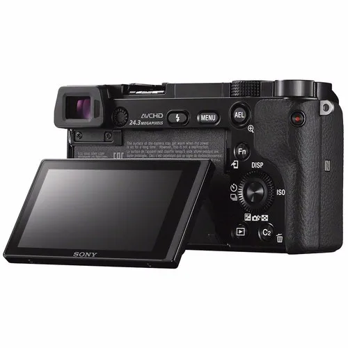 Sony A6000 беззеркальная цифровая камера ILCE-6000L с объективом 16-50 мм-24,3 МП-Full HD видео совершенно