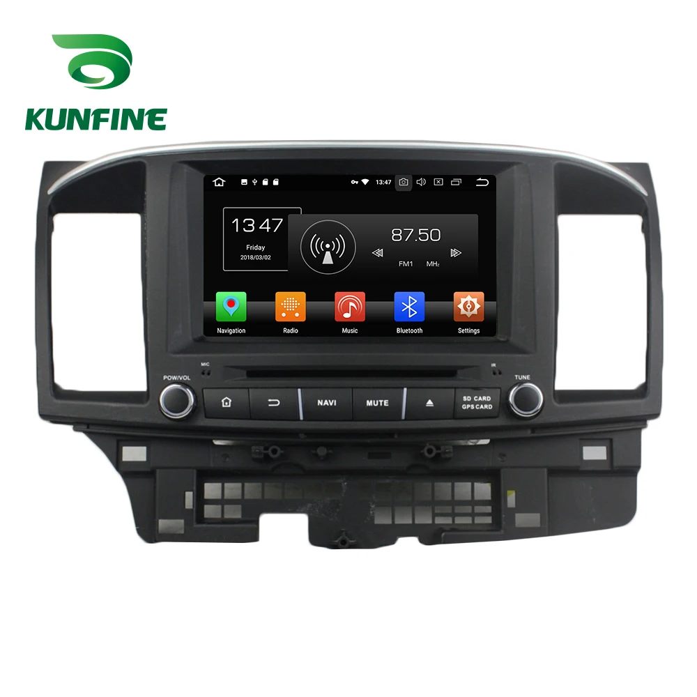 Sale Octa Core 4GB RAM Android 8.0 Car DVD GPS Navigation Multimedia Player Car Stereo for MITSUBISHI Lancer 2014-15 Radio Headunit 0