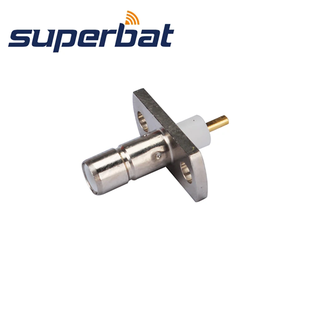 SMB Panel Mount Female RF Coaxial Connector