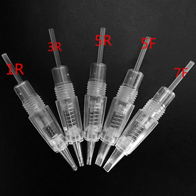 

50pcs Profesional Cartridge Needle for Charmant Permanent Makeup Machine Pen V7 Charme Princesse Digital Needles