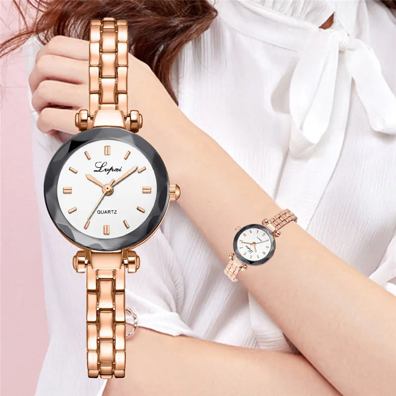 Женские часы в деловом стиле повседневные женские часы с циферблатом наручные часы из Сплава модные часы Relogio Feminino @ 50