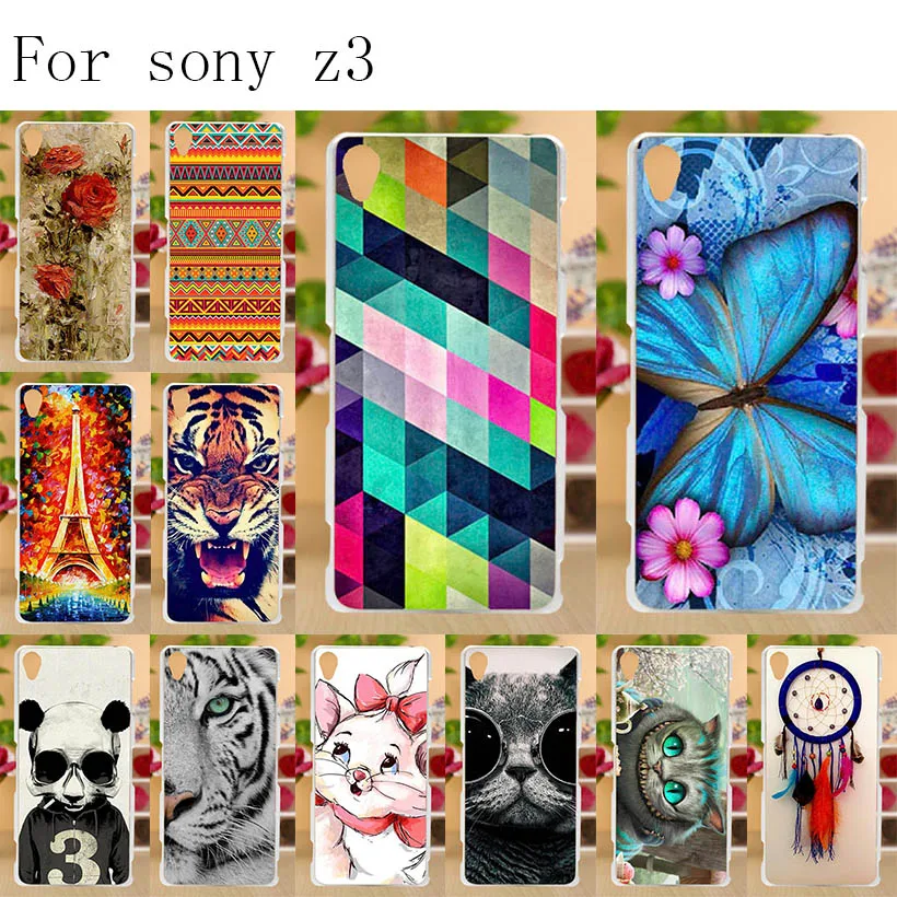 

Anunob Mobile Phone Case For Sony Xperia Z3 L55U L55T D6603 D6643 D6653 D6616 D6633 Cases Soft Silicone Cover for Sony Xperia Z3