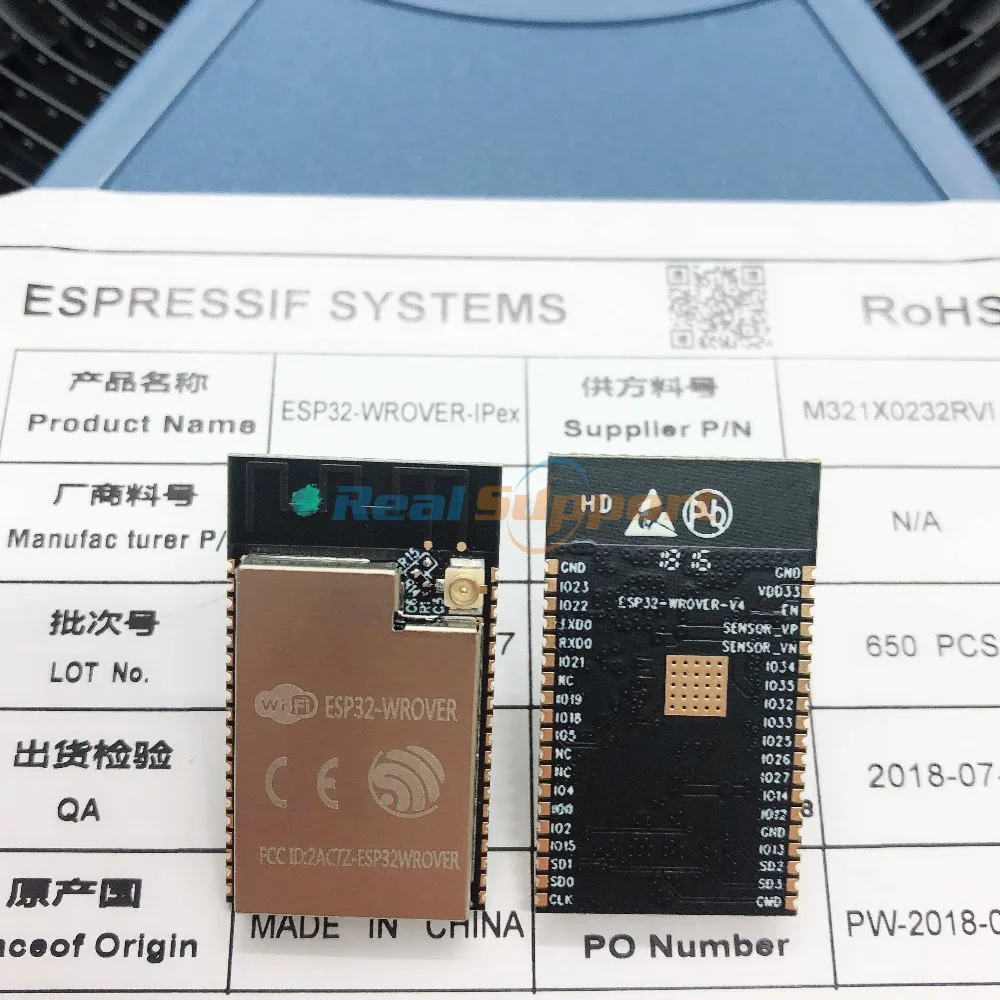 650 шт./катушка Φ ESP32 модуль 4 МБ SPI flash 8 Мб PSRAM PCB антенна/IPEX антенна|Запасные части| |
