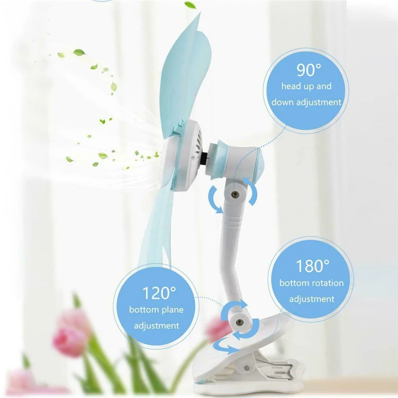 Beste 3 in 1 Multifunctionele Elektrische Ventilator 7 8 W 4 5 Bladeren Mute Muur Opknoping Clip Fans Opvouwbare houder Air Fan US EU Plug
