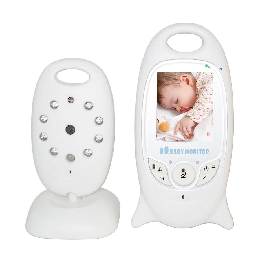 

babykam baby phone camera de surveillance 2.0 inch LCD IR Night Vision Temperature Sensor 8 Lullabies Video Intercoms babyphone