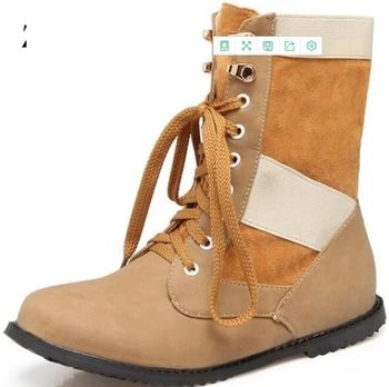 

Zapatos Mujer Casual Shoes Woman Winter Chaussure Femme Platform Ladies Lace Up Ankle Martin Boots Women Girls G61262