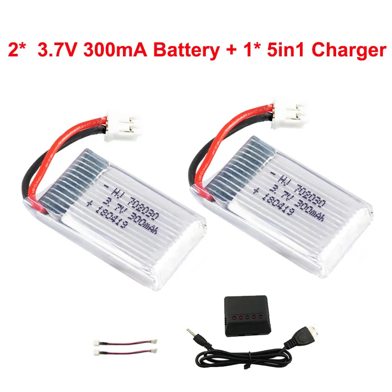 3,7 V 300mAh Lipo батарея для JJRC H56 T2G Дрон батарея для RC Quadcopter запасные части