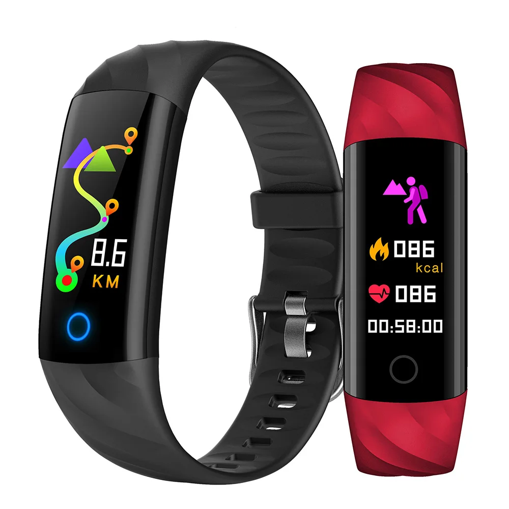 

S5 Smart Band Heart Rate Smart Fitness Bracelet IP68 Waterproof Blood pressure oxygen Monitor Pedometer Activity Tracker GPS