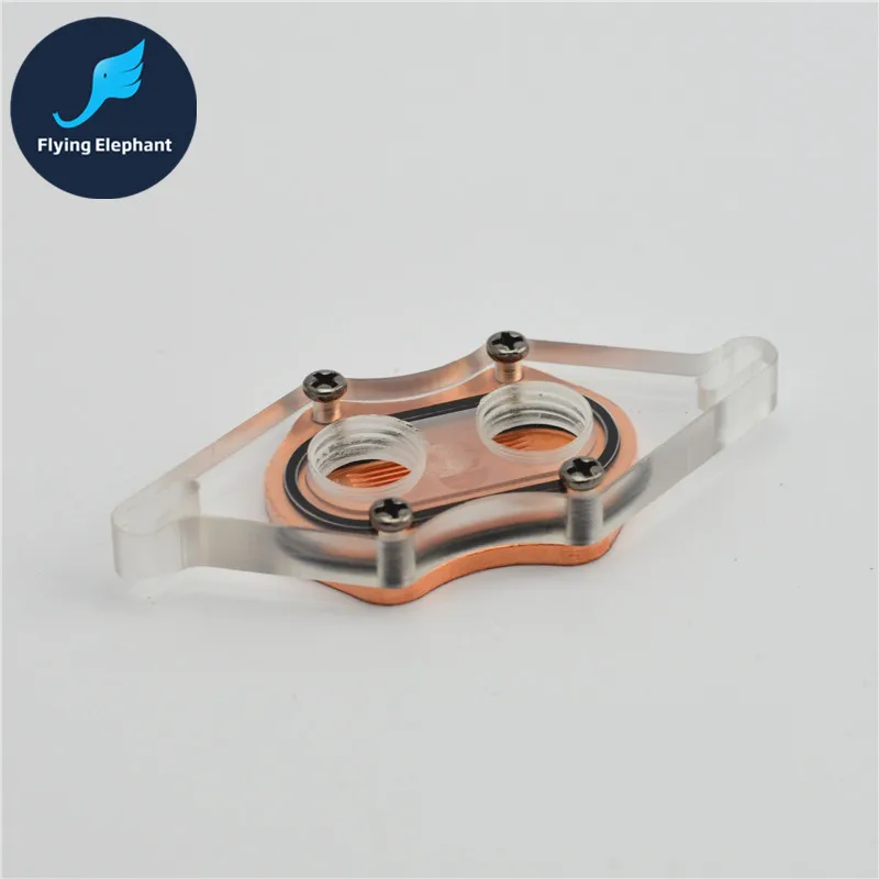 Мини северный и южный мост водоблок 990 г 880 790 780 G1/4 ''Чистая медь поддержка 61 75 мм