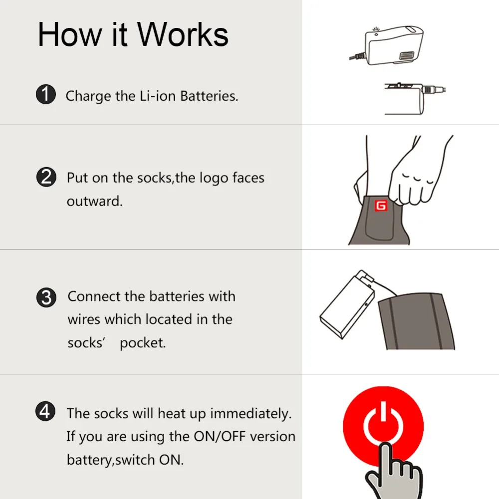 heating socks