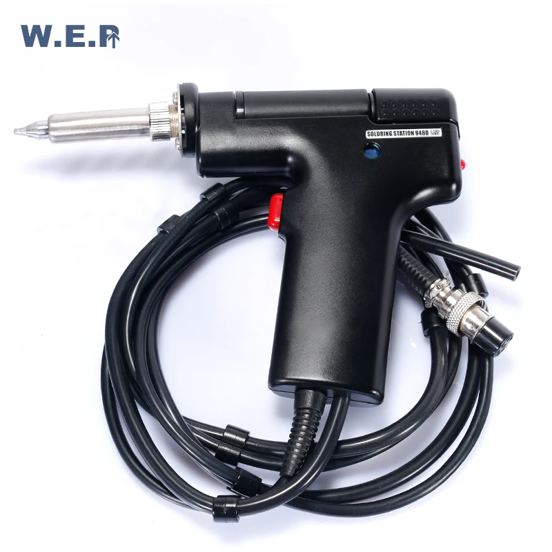 WEP 948D-II High Frequency Rework Station Tin Gun Sodering Iron 3 in 1 Intelligent Desoldering Soldering Station WEP 948D-II High Frequency Rework Station Tin Gun Sodering Iron 3 in 1 Intelligent Desoldering Soldering Station