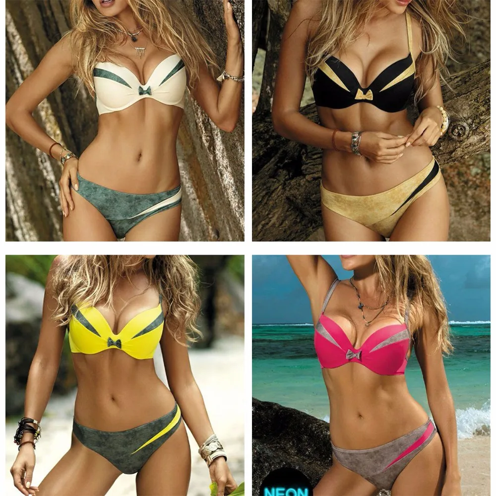Женское бикини maillot de bain 2019 купальники с животным принтом женское большого