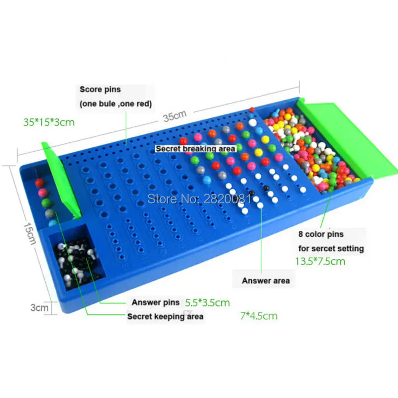 Family Funny Puzzle Game Code Breaking Challenge Yourself Toy Parent-kid 2player Educational Intelligence Game Puzzle Toys