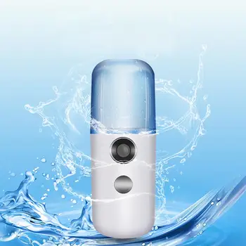 

USB Rechargeable Mister Humidifier Nano Portable Cooling Mist Mini Face Humidifier Eyelash Extensions Sprayer Facial Device