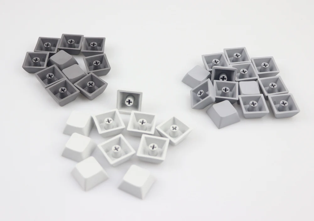 Прохладный Джаз pbt keycap XDA 1u смешанный цвет СЕРЫЙ колпачки для Cherry MX переключатели игровая механическая клавиатура