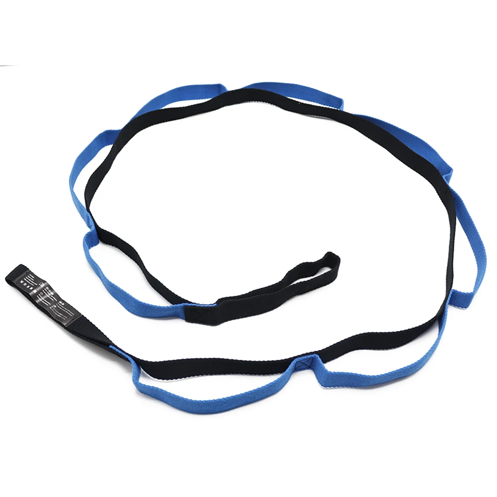 ① YOUGLE Yoga Stretch Strap Band Пояс Фитнес Фитнес Пилатес Балет 10 Петель Обучение 2M ①
