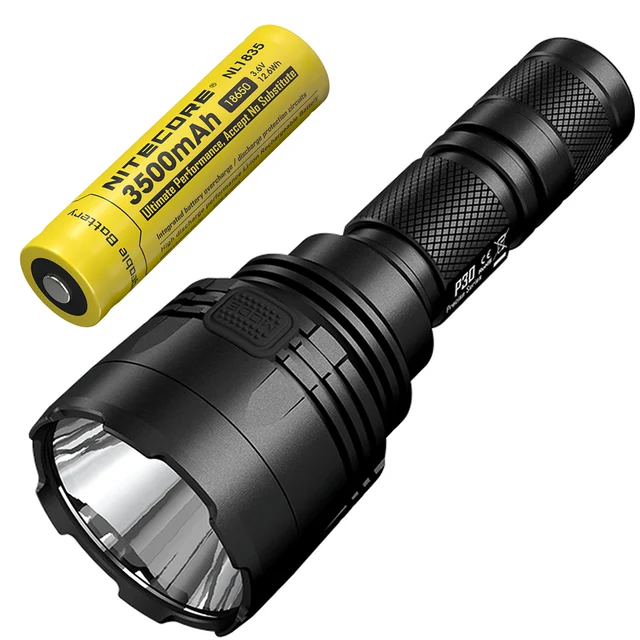 NITECORE P30 1000Lumen Long range Tactical Flashlight with 18650