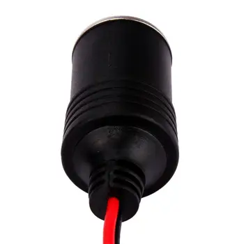 

1pcs 12V 24V Male Car Cigarette Lighter Socket Plug Connector On Off Switch 1.5m