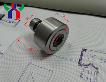 

Spare Part for SM102 Cam Follower Height: 39mm Bottom Diameter: 35mm Top Diameter: 16mm Package: 2pcs/box