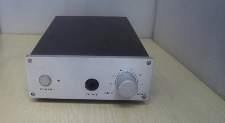 Full Aluminum amplifier chassis Pre amp chassis AMP case Enclosure headphone amp case Box DIY 168 54 313mm 