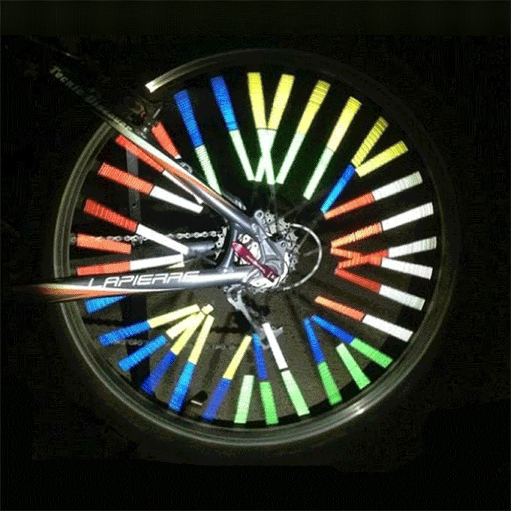 Discount 12Pcs Bicycle light Mountain Bike Riding Wheel Rim Spoke Mount Clip Tube Warning Light Strip Reflector Reflective Night cycling 8 Discount 12Pcs Bicycle light Mountain Bike Riding Wheel Rim Spoke Mount Clip Tube Warning Light Strip Reflector Reflective Night cycling 8