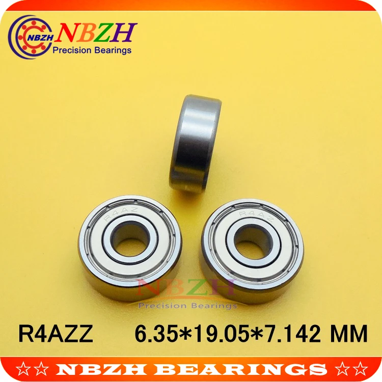 

R4A R4AZZ R4ARS R4A-2Z R4AZ R4A-2RS ZZ RS RZ 2RZ Deep Groove Ball Bearings 6.35*19.05*7.142mm 1/4" x 3/4" x 9/32"