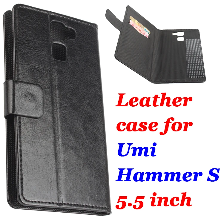 Original High Quality Leather For Umi Hammer S Phone Case Flip Cover