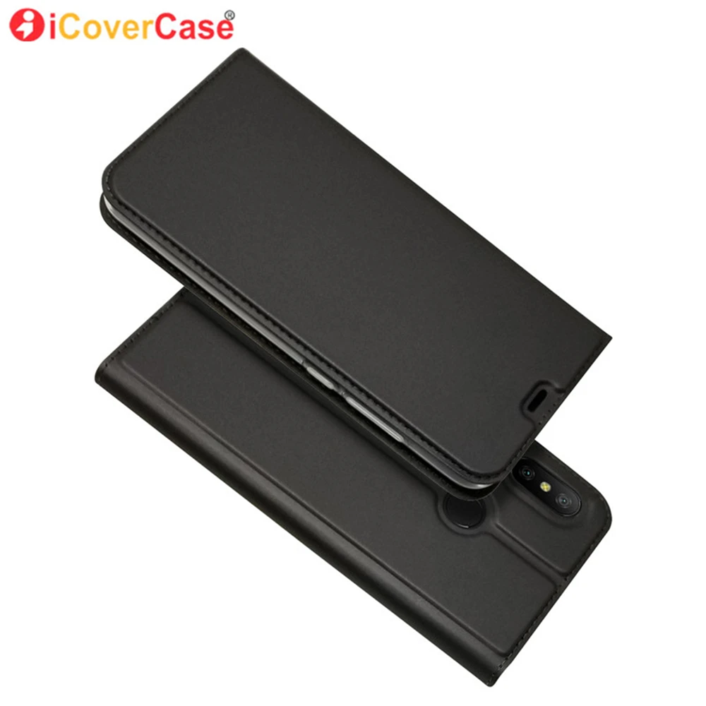 

iCovercase Flip Build-in-Magnet Cover Leather Case for Xiaomi Redmi 6 6A Cases Redmi 6 Pro Funda Capa Etui for Redmi 6A