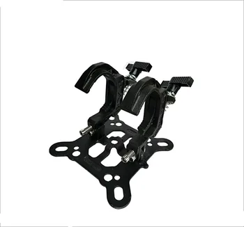 

200KG Folding Double Lamp Hook Fit Tube Size 40-60mm For Par Light Moving Head Stage Lighting Equipment Free Shipping