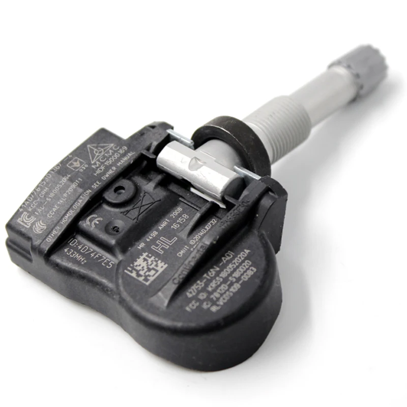 YAOPEI 42753 T6N A01 TPMS Tire Pressure Sensor 433MHz For Honda Odyssey Ridgeline Acuratyre