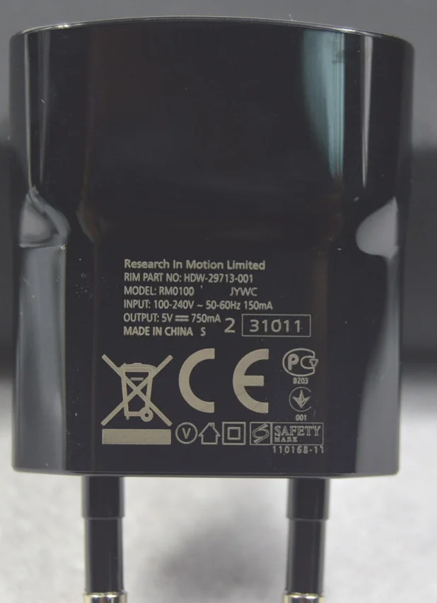 Сетевое зарядное USB устройство для телефона адаптер blackberry 9900 9930 9800 Z10 Q10 9790 9810