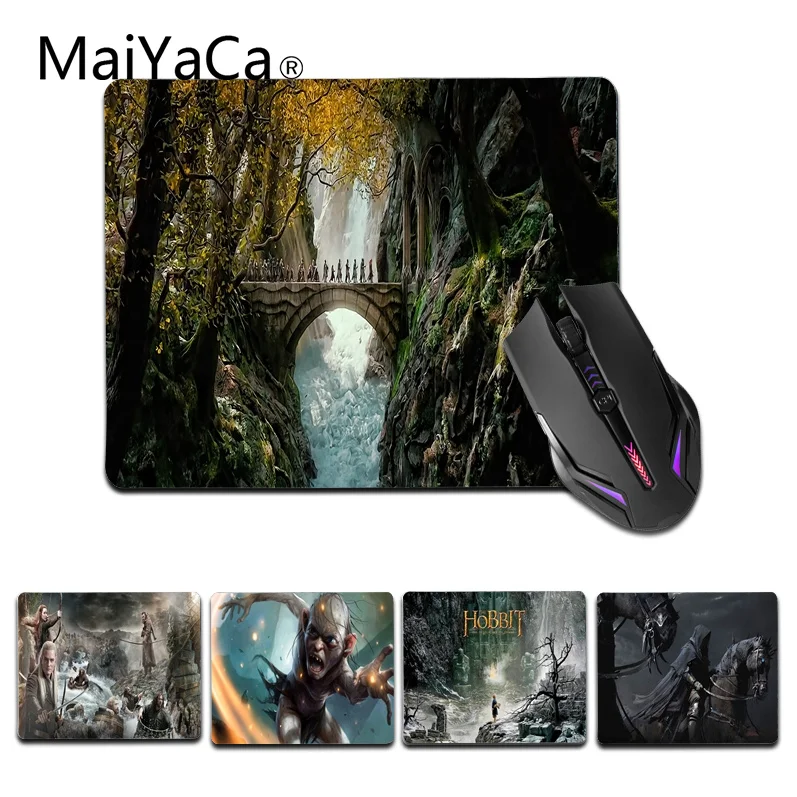 

MaiYaCa New Designs Hobbit mouse pad gamer play mats Size for 25X29cm Rubber Mousepads