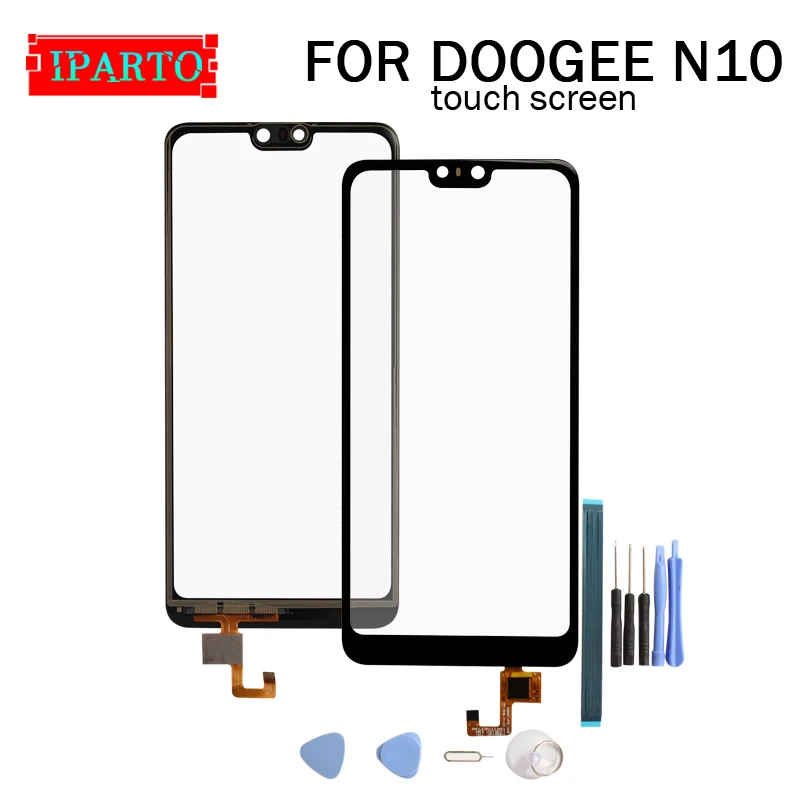 

5.84 inch DOOGEE N10 Touch Screen Glass 100% Guarantee Original Digitizer Glass Panel Touch Replacement For DOOGEE N10