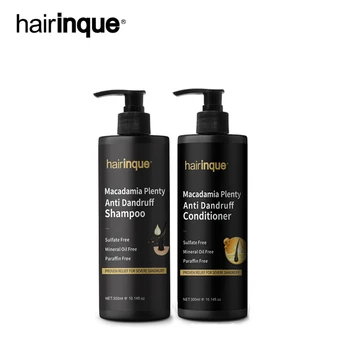 

Hairinque 300ml Macadamia Plenty Anti Dandruff Set professional anti dandruff hair scalp treatments best hair care products
