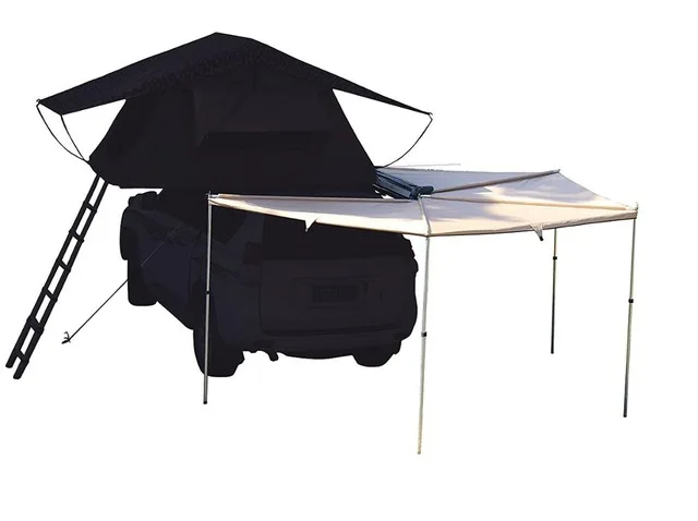 GRNTAMN радиус 2,5 м 4 боковой секционный боковой автомобильная палатка для солнцезащитного завеса тент солнцезащитный тент - Цвет: 2m khaki right