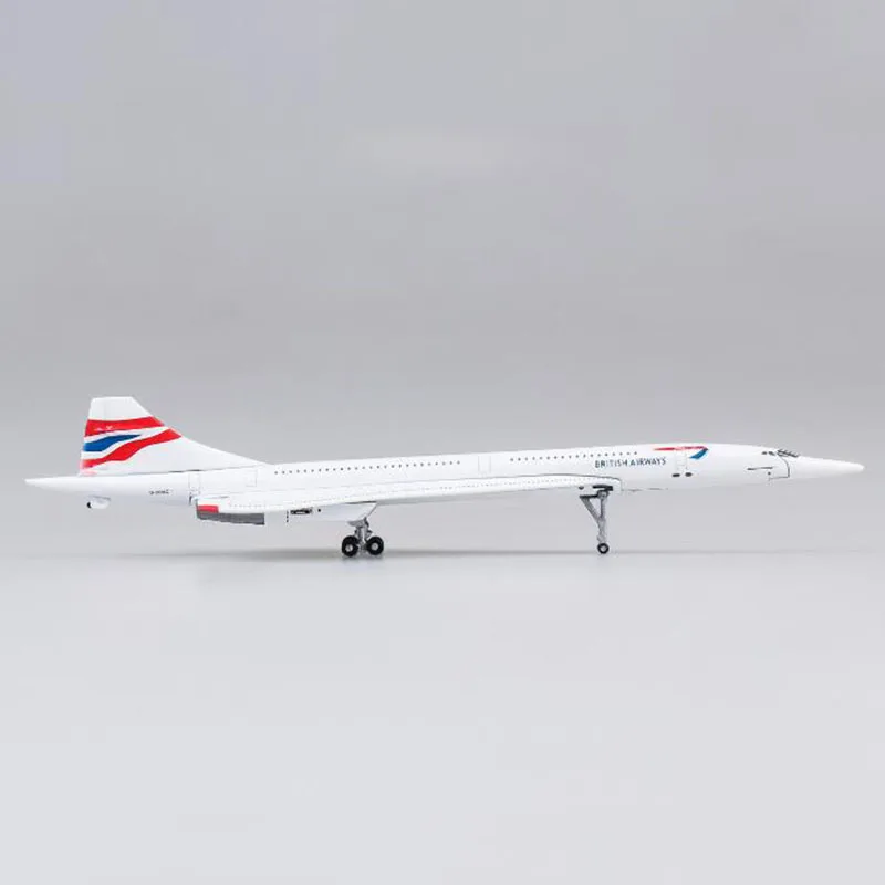 15CM 1:400 Concorde Air British 1976-2003 Airline Model Alloy Collectible Display Toy Airplane Model Collection Kids Children