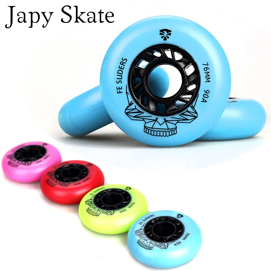 

Japy Skate Flying Eagle Sliders 90A Inline Skates Wheels Slalom Roller Skate Wheels For Street Sliding Free Skating Patines