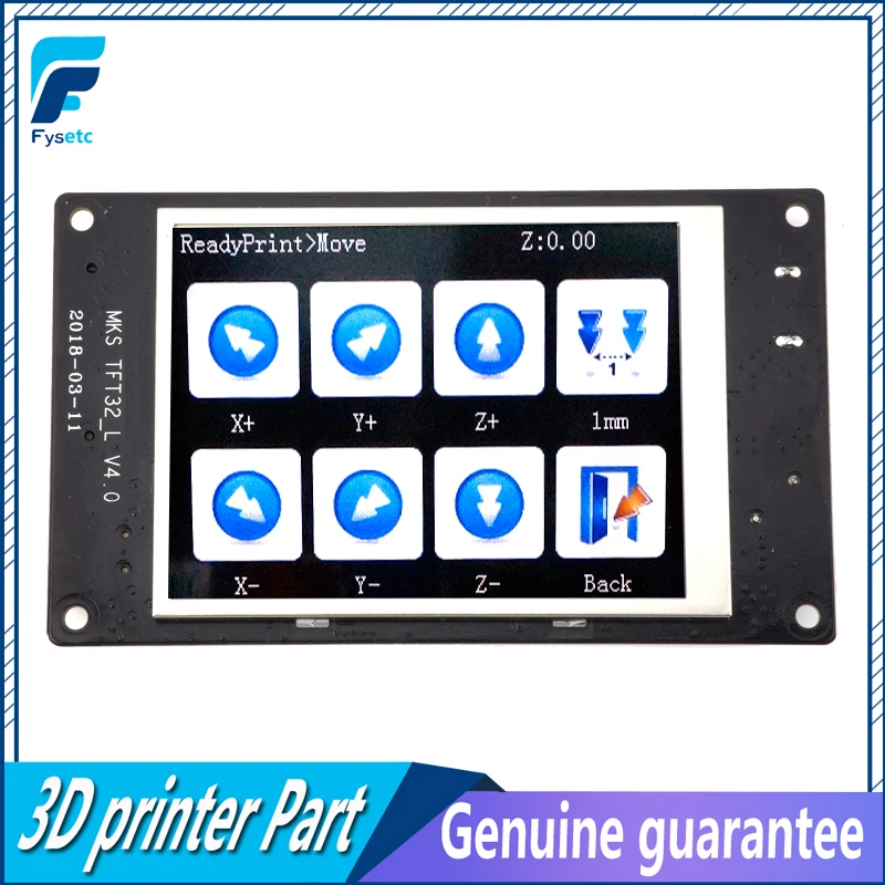 3D Printer Parts MKS TFT32 Smart Controller Display 3.2 V4.0 inch Touch Screen Support APP/BT/editing For MKS Smoothieboard 3D Printer Parts MKS TFT32 Smart Controller Display 3.2 V4.0 inch Touch Screen Support APP/BT/editing For MKS Smoothieboard