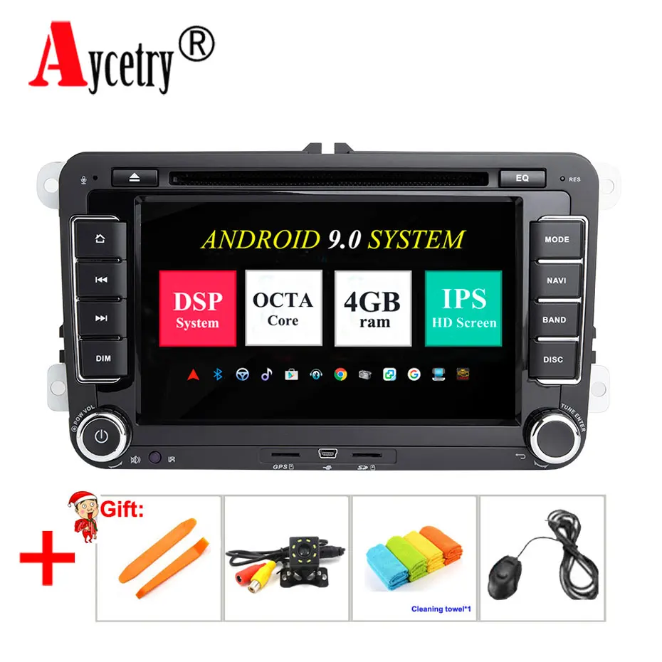 

4G DSP IPS 2 Din Android 9.0 Car dvd Multimedia player GPS Radio For VW/Volkswagen/GOLF 5 6/Polo/Passat/CC/B6/B7/Skoda/SEAT/Leon