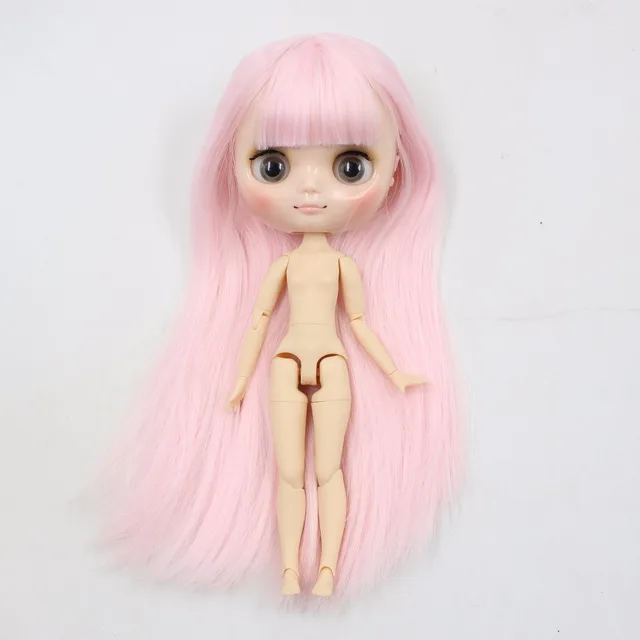 DBS blyth Middie Doll joint doll pink hair with bangs 1/8 doll 20cm anime toy kawaii girls gift 2