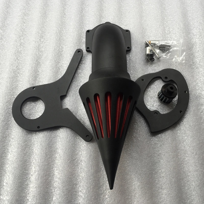 

Motorcycle Spike Air Cleaner Kit Filter For Honda Shadow Aero 750 All Year Matte Black