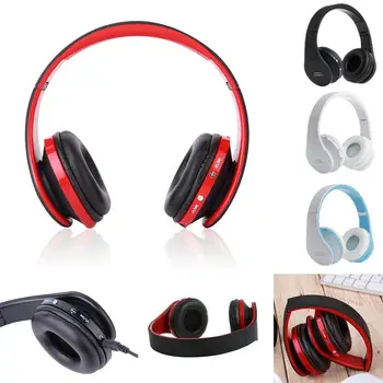 

2017 New Wireless Bluetooth Foldable Headset Stereo Headphone Earphone Mic for iPhone Android Smartphones PC 4 colors A273
