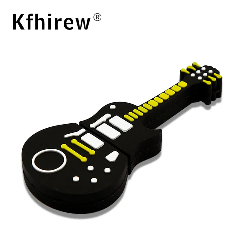 Pendrive 128 GB 64 GB Fashion Cartoon Pen drive 128gb 64GB 32GB guitar drive pen 16GB 8GB Memoria USB Memory Stick Pendrive