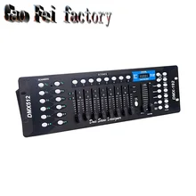 192 Dmx Controller Dj Ausrüstung Dmx 512 Konsole Bühne Beleuchtung Für Led Par Moving Head Scheinwerfer RGBW Strahl Waschen