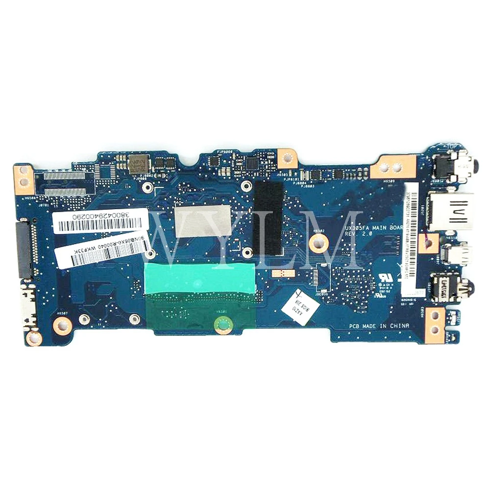  UX305FA With 5Y10 CPU 4GB memory motherboard REV2.0 For ASUS UX305F UX305 U305F Laptop 100% Tested 