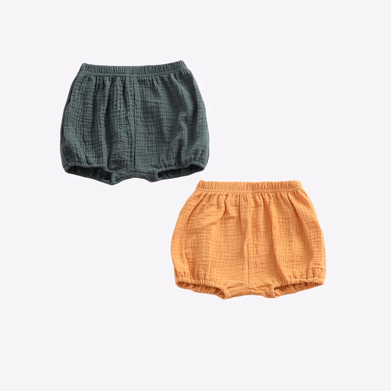 Cieik 2pcslot Cotton Shorts Bloomers Baby Girl Diaper Cover Boys Toddler Shorts Trousers Newborn Summer Infant PP Soft Short  (29)