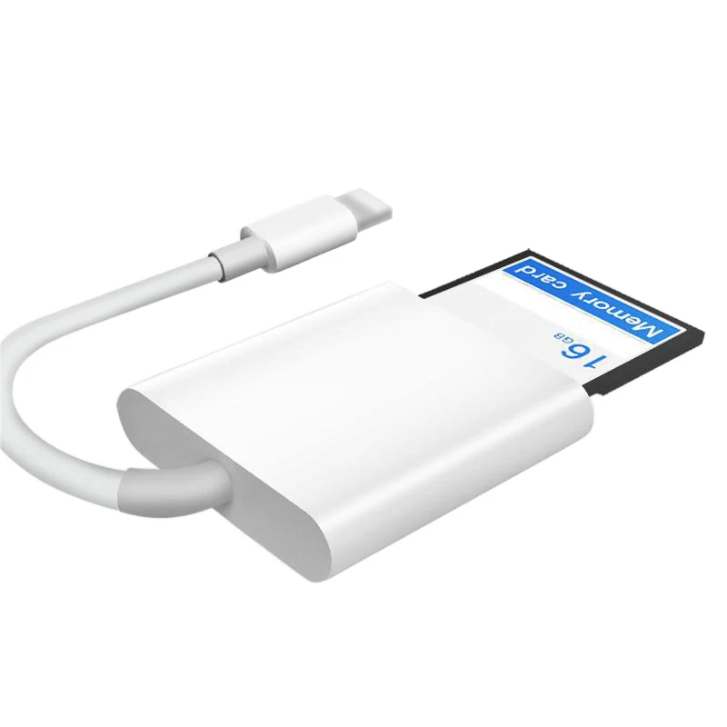 

OTG Card Reader for Light ning to SD Smart Camera Card Readers Adapter for iPhone XR XS X 8 7 iPad Apple iOS9.2 10 11 12Memory
