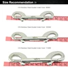 316 Stainless Steel Scuba Diving Double Ended Hook BCD Snap Hook Clip Bolt kit Quick Draw 90MM/100MM/115MM for Diving Equipment. 3