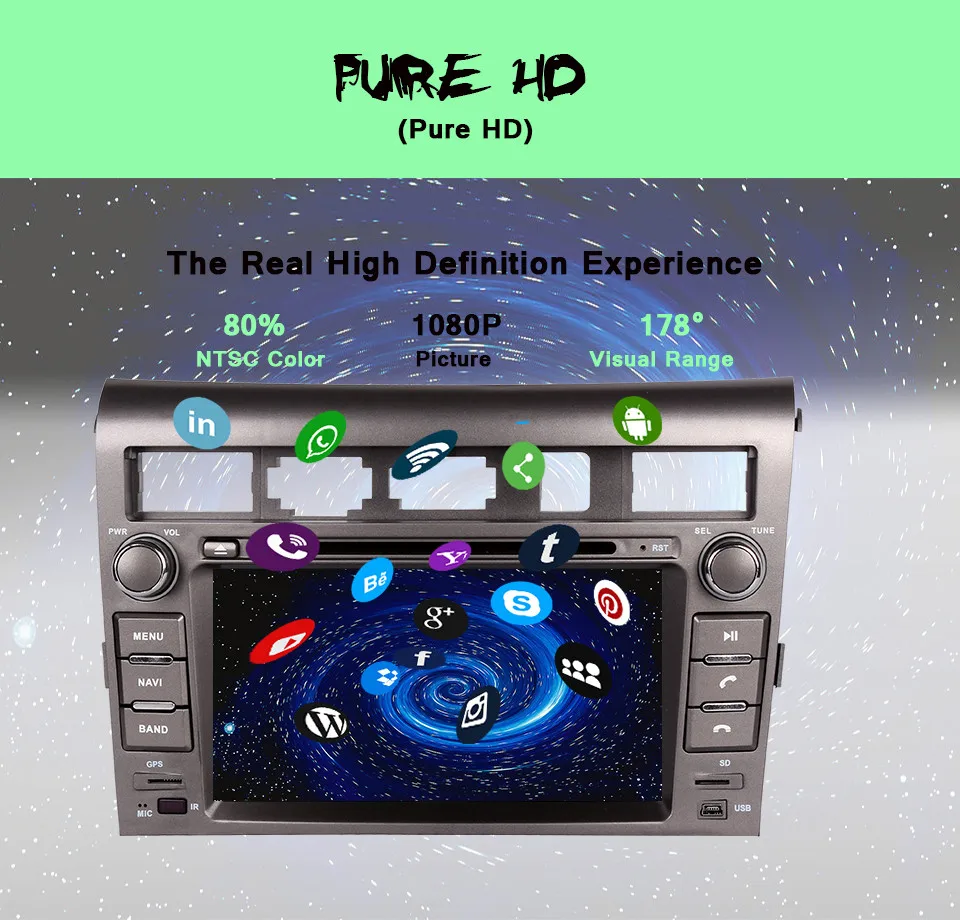  Android 9.0 Car DVD Player Fit Kia Opirus Amanti 2007 2008 2009 2010 2011 2012 2013 2014 2015 2016 